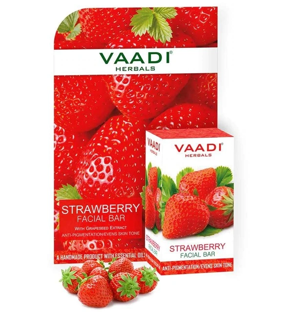 Strawberry Facial Bar - 25 gm